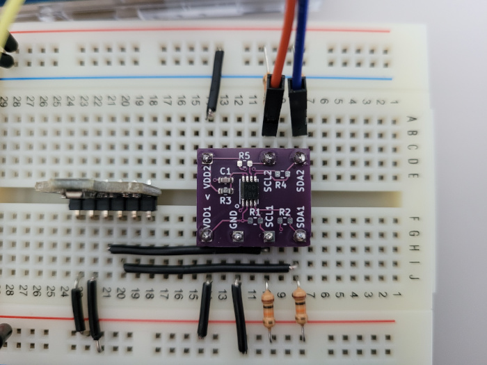 Premier projet: carte "level shifter"